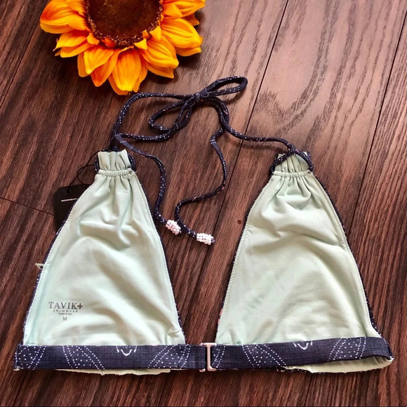 🦋B2G1🦋TAVIK LILY Yokota Floral Bikini Top NWT | MEDIUM | - Picture 6 of 11